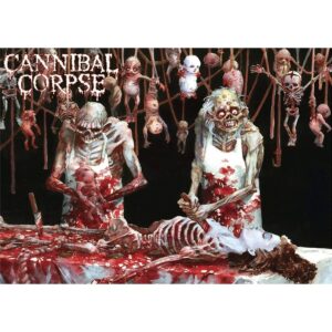 Брутален плакат на Cannibal Corpse