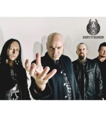 Малък плакат за стена на Disturbed с групата