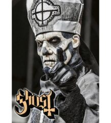 Плакат на Ghost с Papa EmeritusII