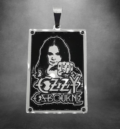 Ozzy Osbourne медальон тип плочка