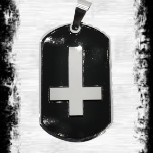 Двустранна плочка от стомана Black Fucking Metal - Hover Image