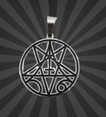 Дет метъл аксесоар на Morbid Angel - медальон