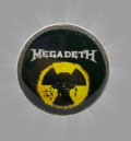 Метална значка тип пин на Megadeth