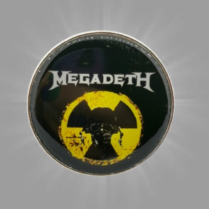 Метална значка тип пин на Megadeth