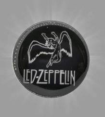 Led Zeppelin пин значка с високо качество