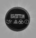 Led Zeppelin Symbols метална пин значка
