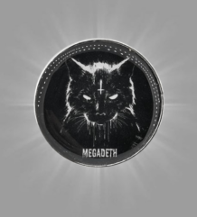 Уникална качествена пин значка на Megadeth