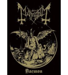 Плакат на Mayhem от алмума Daemon
