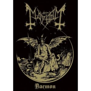 Плакат на Mayhem от алмума Daemon