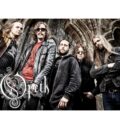 Плакат на Opeth с бандата в цветно