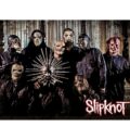 Плакат на Slipknot с цялата групата