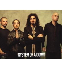 Плакат на бандата System of a Down