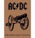Плакат AC/DC "For Those About To Rock"