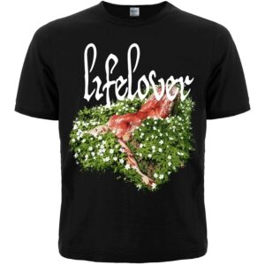 Мъжка метъл тениска Lifelover Pulver с цветна щампа на лицевата част