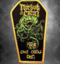 Бродирана метъл нашивка Morbus Chron с форма на ковчег