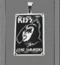 Фен медальон на KISS за подарък на мъж