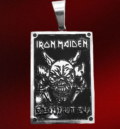 Мъжки медальон на Iron Maiden с череп