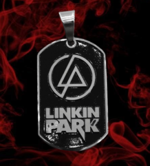 Качествен медальон на Linkin Park тип плочка