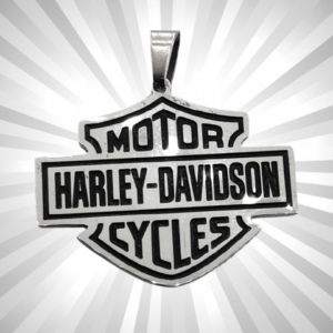 Масивна стоманена рокерска висулка Harley-Davidson от медицинска стомана