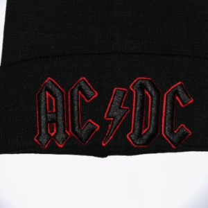 Зимна плетена шапка AC/DC с помпон - Hover Image