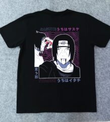 Аниме тениска с Итачи и Саске от Naruto