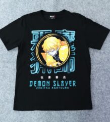 Аниме тениска на Demon Slayer - Zenitsu