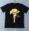 Аниме тениска One Piece с Monkey Luffy