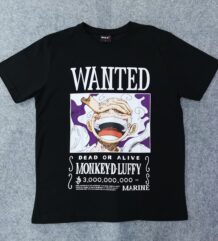 One Piece яка тениска с аниме героя Luffy