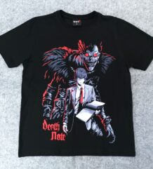 Тениска на анимето Death Note с Ryuk и Light Yagami