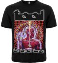 Мъжка черна метъл тениска Tool Lateralus с цветна анатомична фигура и голямо лого