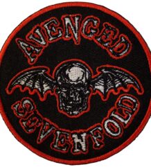 Рок нашивка Avenged Sevenfold Logo оригинален бродиран пач