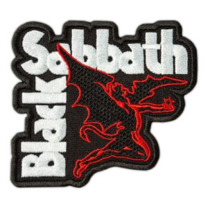 Бродирана нашивка Black Sabbath с падналия ангел Хенри