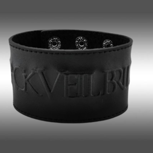 Качествена кожена гривна на Black Veil Brides