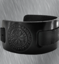 Качествена гривна с Vegvisir викингския компас