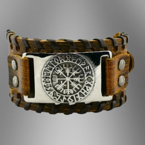 Гривна с компаса на викингите Vegvisir