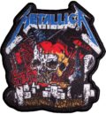 Оригинална метъл нашивка Metallica Master Of Puppets Skull