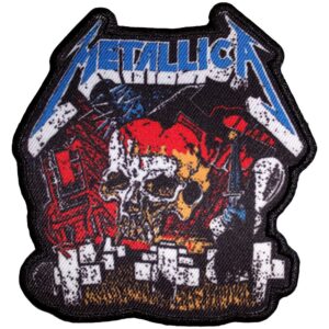 Оригинална метъл нашивка Metallica Master Of Puppets Skull