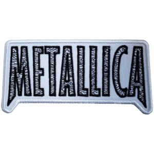 Оригинална бродирана метъл нашивка Metallica с лого от албума Load