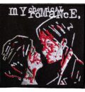 Бродирана черна нашивка на My Chemical Romance с дизайн от албума Three Cheers for Sweet Revenge