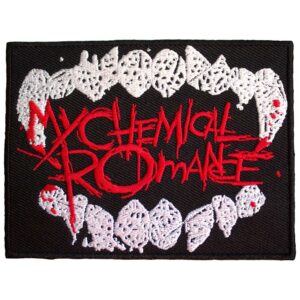 Рок нашивка My Chemical Romance Teeth оригинална бродерия