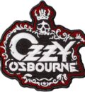 Оригинална бродирана рок нашивка Ozzy Osbourne с крила