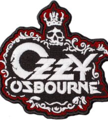 Оригинална бродирана рок нашивка Ozzy Osbourne с крила
