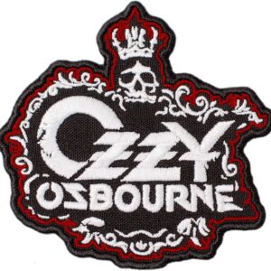 Оригинална бродирана рок нашивка Ozzy Osbourne с крила