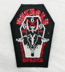 Метъл нашивка Bathory Black Metal Hordes ковчег
