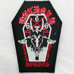 Метъл нашивка Bathory Black Metal Hordes ковчег