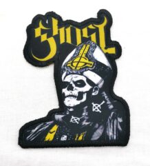 Рок нашивка Ghost Papa Emeritus цветна