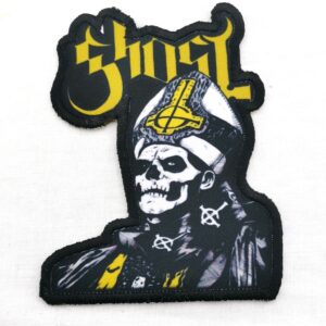 Рок нашивка Ghost Papa Emeritus цветна
