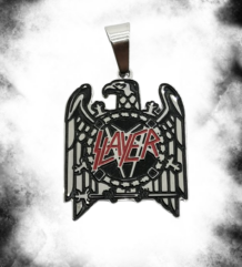 Мъжки медальон на Slayer с наци орел