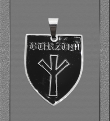 Блек метъл медальон на Burzum