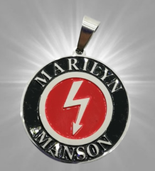 Мъжки тематичен медальон на Marilyn Manson